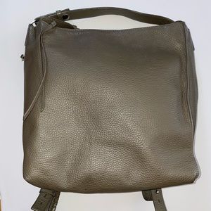 All Saints-Kita Backpack/Tote- Small- stone gray
